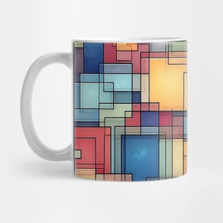 Lines within Boxes Mug